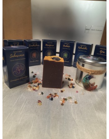 savon solide saf chakra Sahasrara Potion du Berry