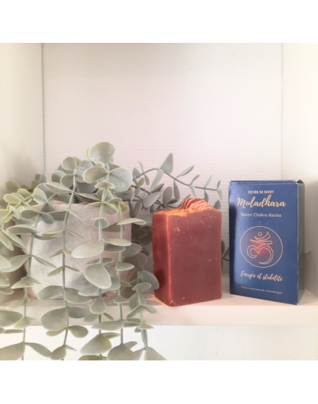 savon muladhara chakra racine potion du berry