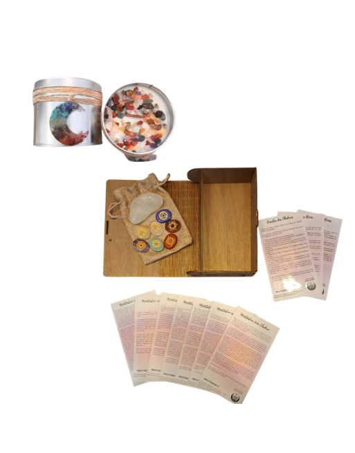 Coffret Méditation “Oracle des Chakras” Potion du Berry